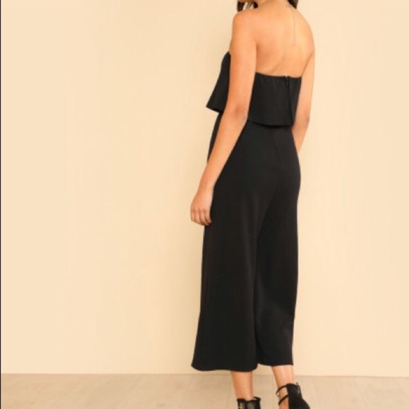 SALES ❗️Black Sleeveless Tube Jumpsuit - Picture 4 of 7